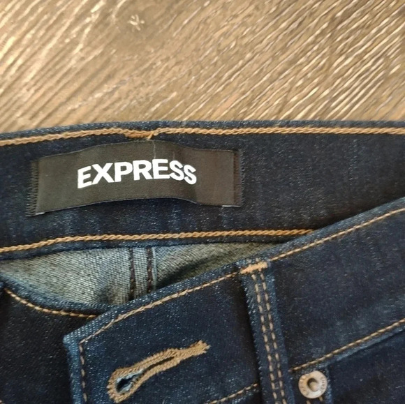 EXPRESS Skinny Mid-rise Women's Size 2P Y2K Streetwear Skater - Picture 6 of 7